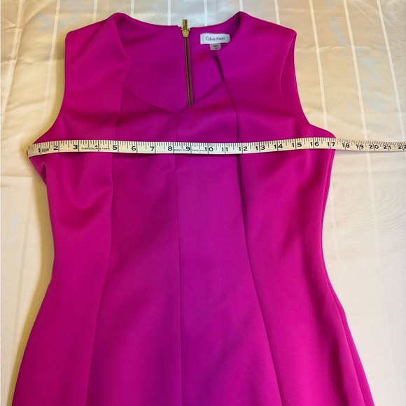 Calvin Klein Women's Fuchsia Midi Dress - Picture 8 of 11